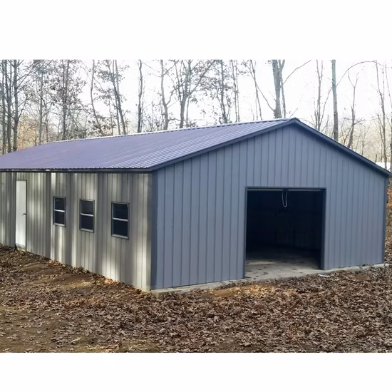 Umweltfreundliche Carport-Autogarage mit Stahlkonstruktion